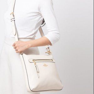 Coach NWT F34823 Pebble Leather Mae Crossbody Bag